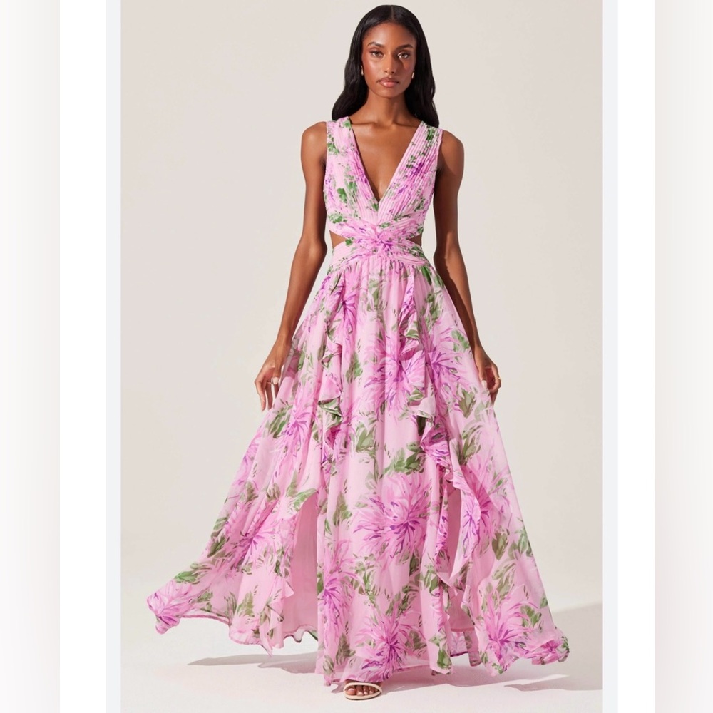 Astr the Label Women's Noya Floral Maxi Dress
